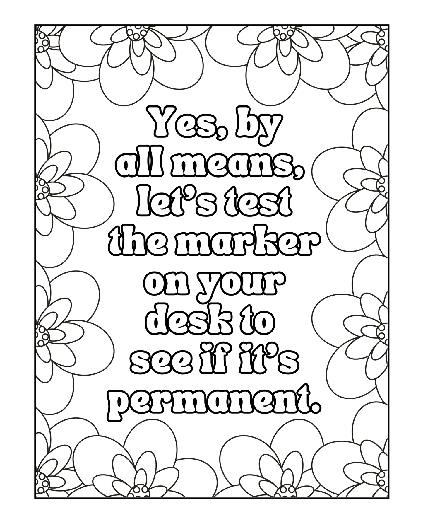 World's Okayest Teacher - A Sarcastic Adult Coloring Book