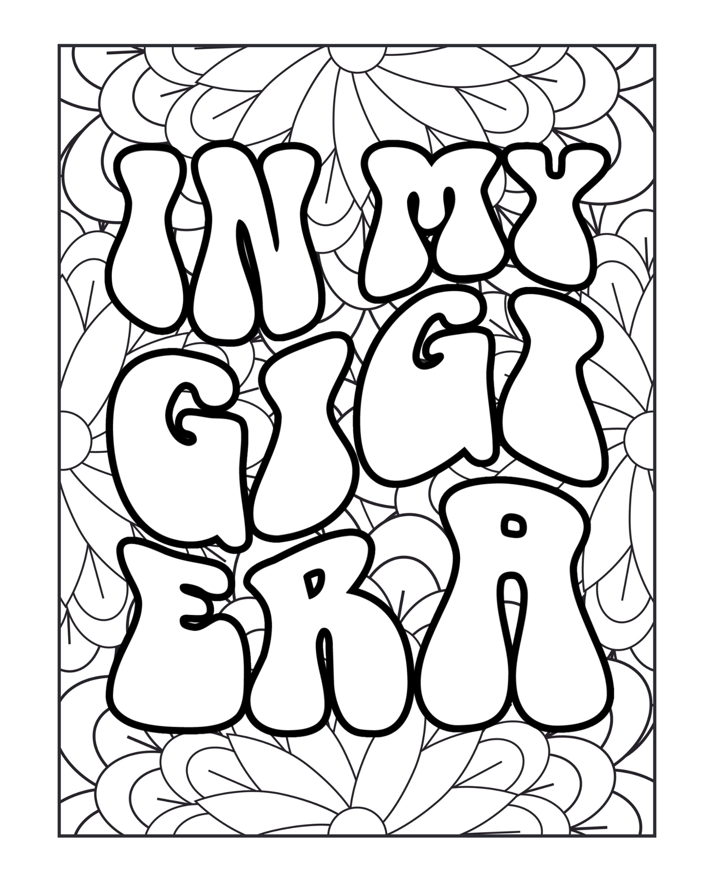 Celebrating Gigi - Adult Coloring Book