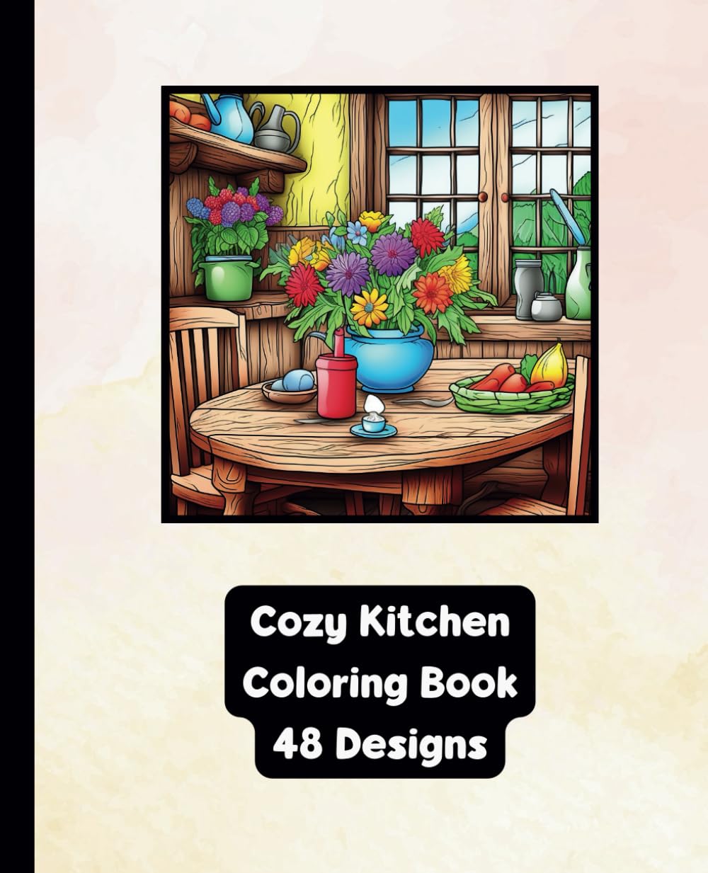 Cozy Kitchen Escapes: An Adult Coloring Adventure
