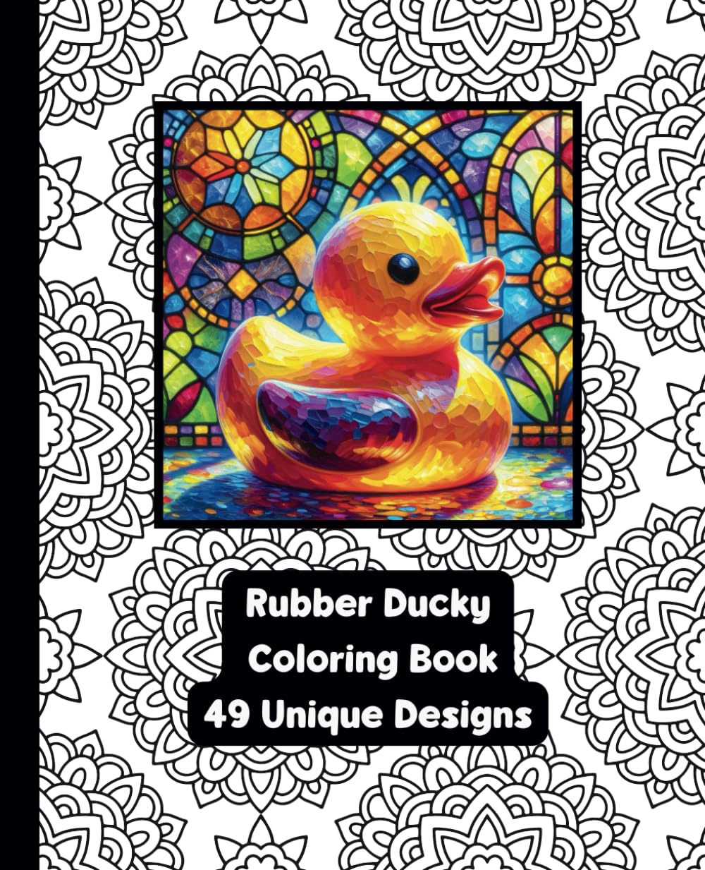 Rubber Ducky - Adult Coloring Book