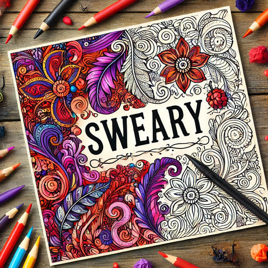 Today’s Free Sweary Page is Here to Help You Vent! 💥🖍️