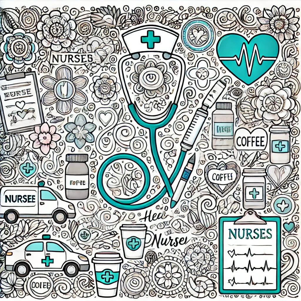 Celebrate Nurses with a Little Coloring Fun! 🩺💖