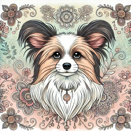 Papillon Perfection Awaits You! 🐕🎨