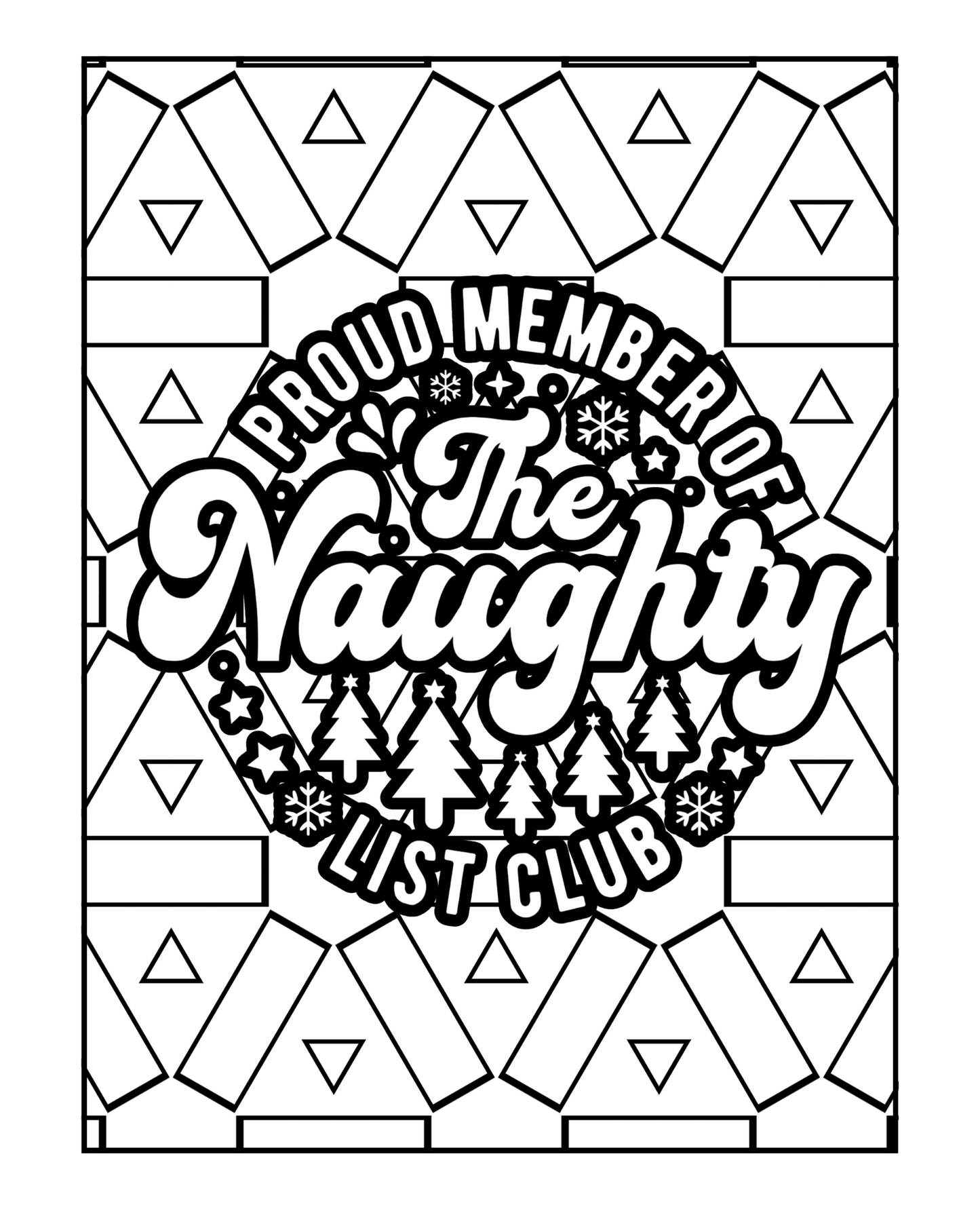 Merry Snarkmas Coloring Book