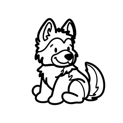 Doggo Delight Coloring Book