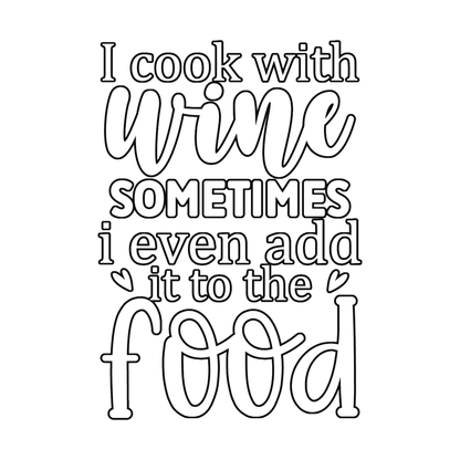 Wine Lover Coloring Book