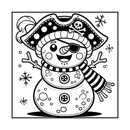 Frosty Friends Coloring Book