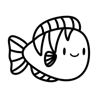 Ocean Cuties Coloring Book