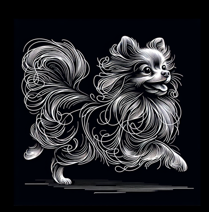 Blacklight Canine Creations Coloring Book