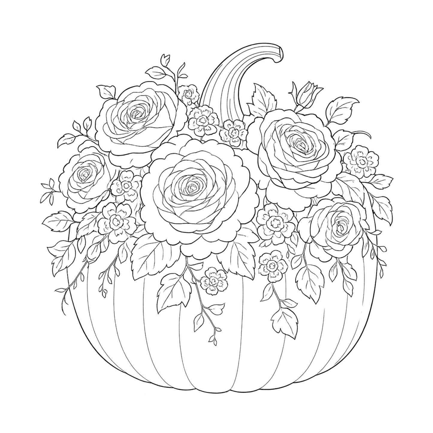 Pumpkin Season Coloring Book