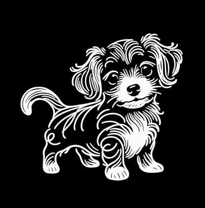 Blacklight Canine Creations Coloring Book