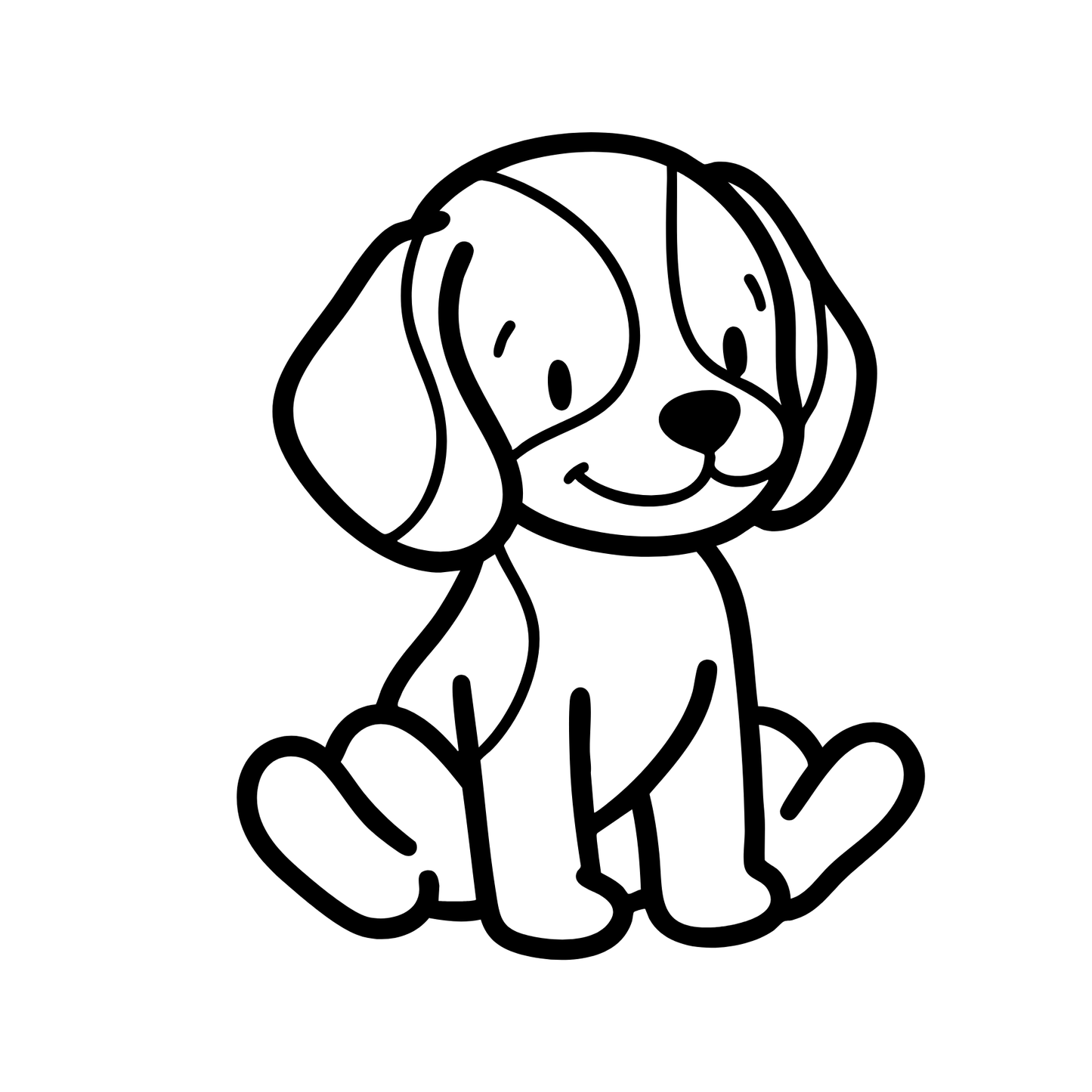 Doggo Delight Coloring Book