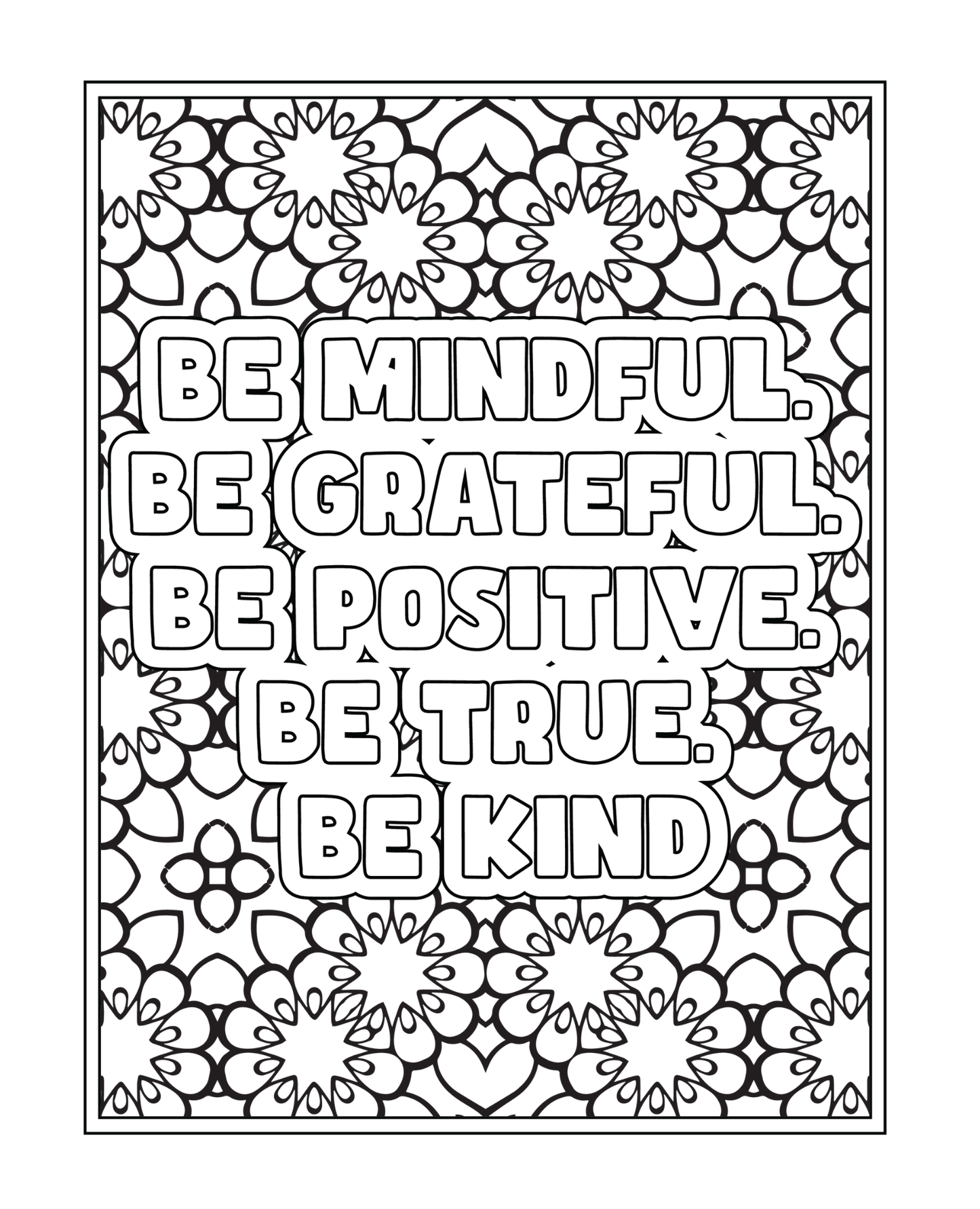 Kindness Begins With Me Coloring Book