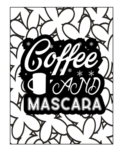 Coffee, Coffee, Coffee Coloring Book