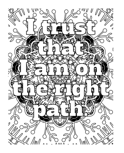 Let Me Adjust My Crown and Get The Day Started Coloring Book