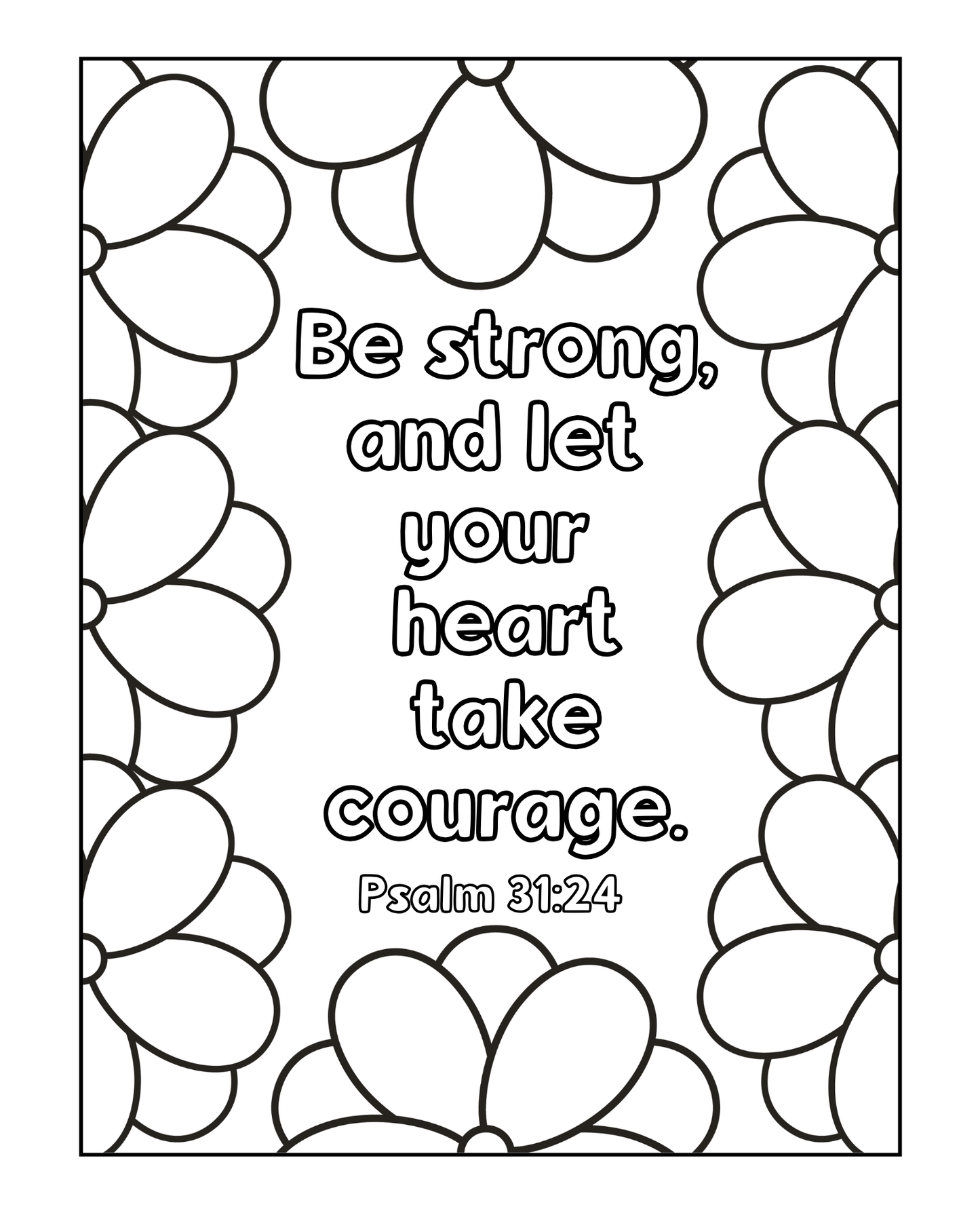 I Can Do All Things Through Christ Who Strengthens Me Coloring Book