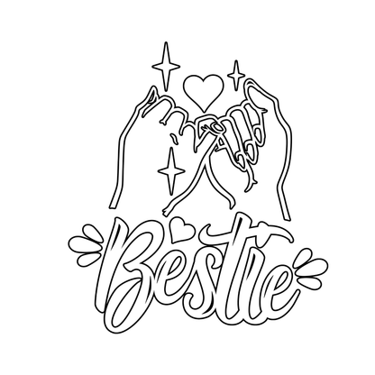 Besties For The Resties Coloring Book