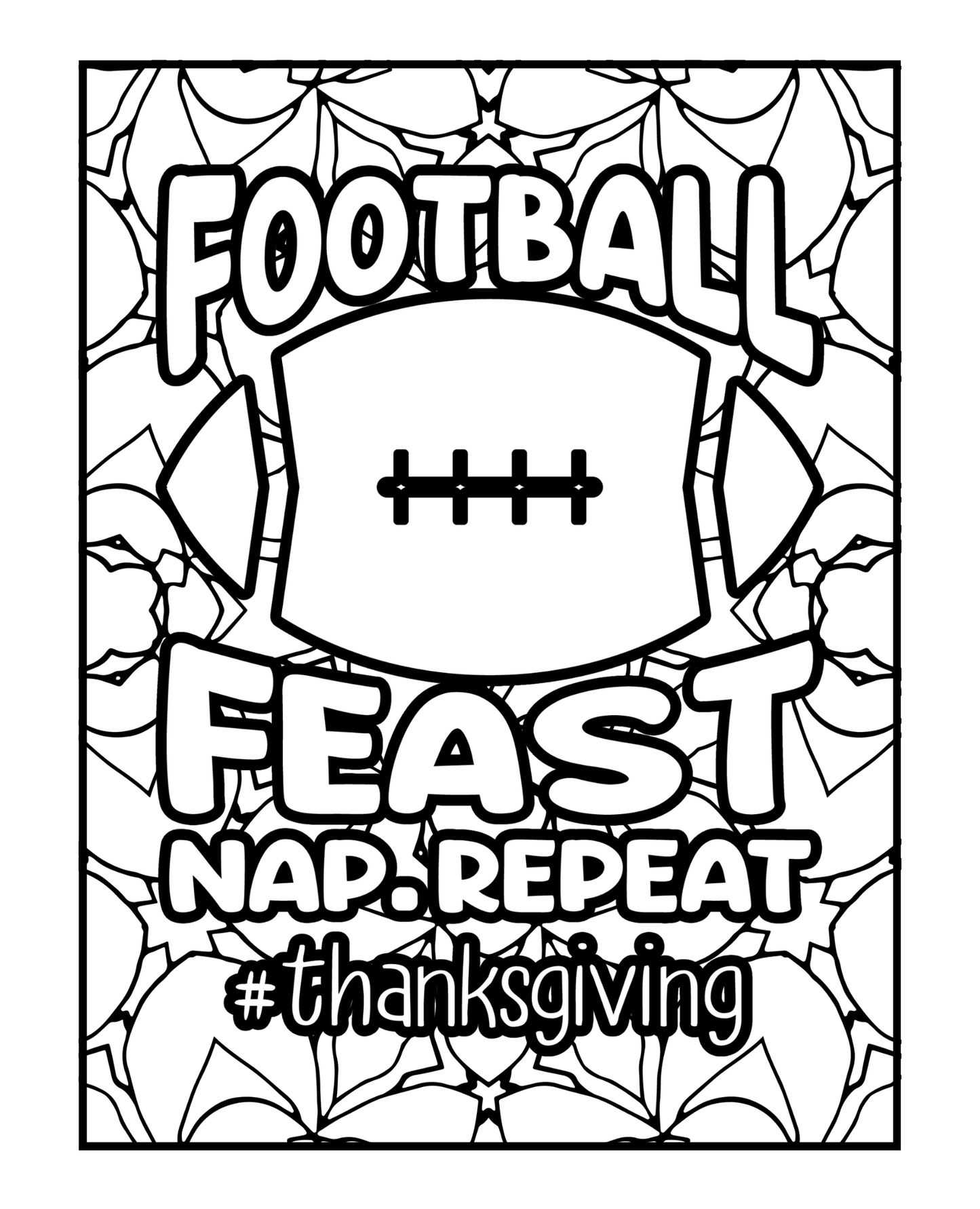 Happy Thanksgiving Coloring Book