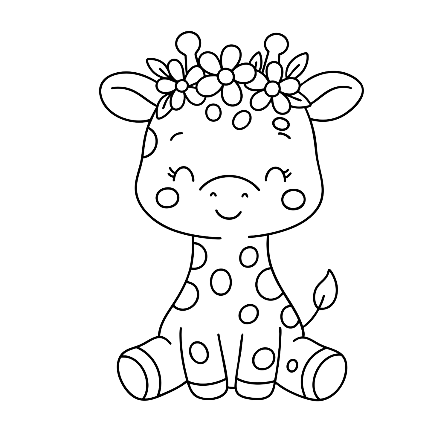 Baby Animal Bliss Coloring Book