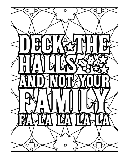 Merry Snarkmas Coloring Book