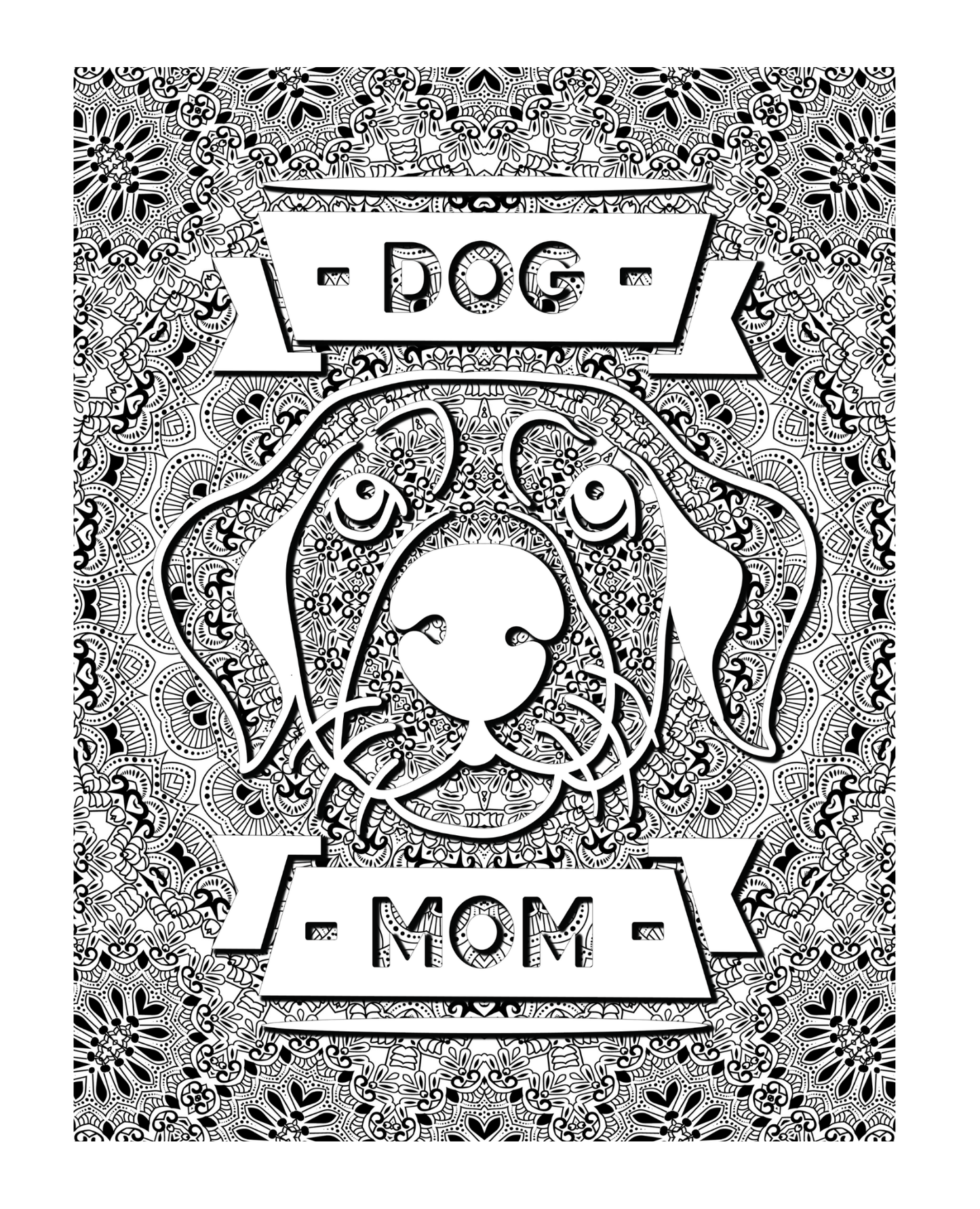 Dog Hair Is My Glitter Coloring Book