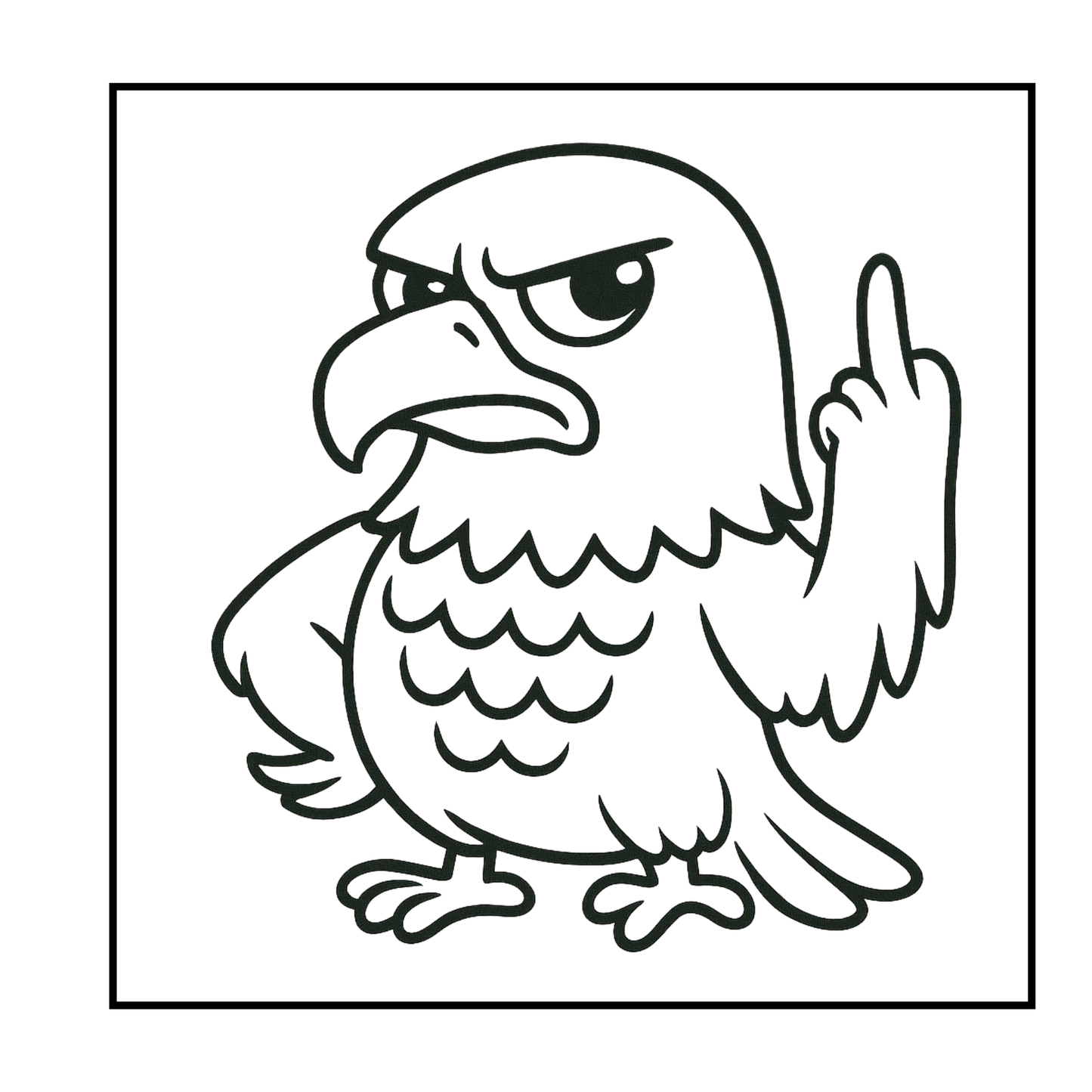 Middle Finger Madness Coloring Book