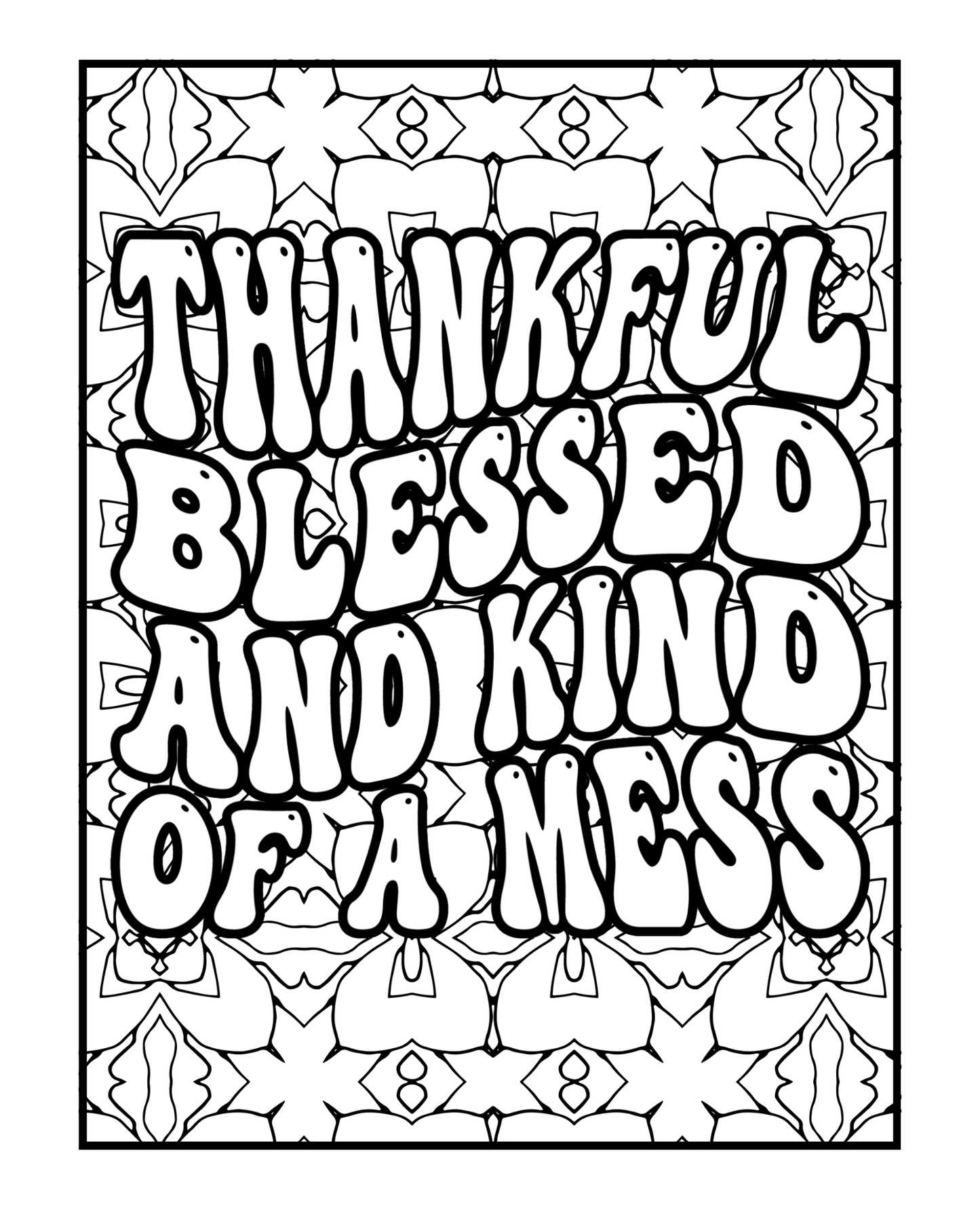 Happy Thanksgiving Coloring Book