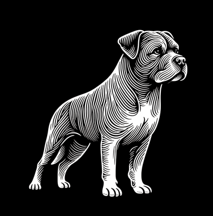 Blacklight Canine Creations Coloring Book