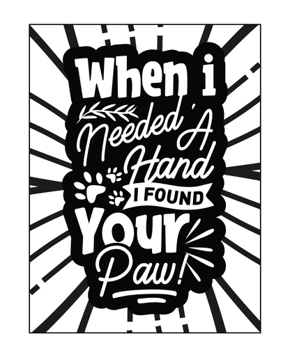 Dog Hair Is My Glitter Coloring Book