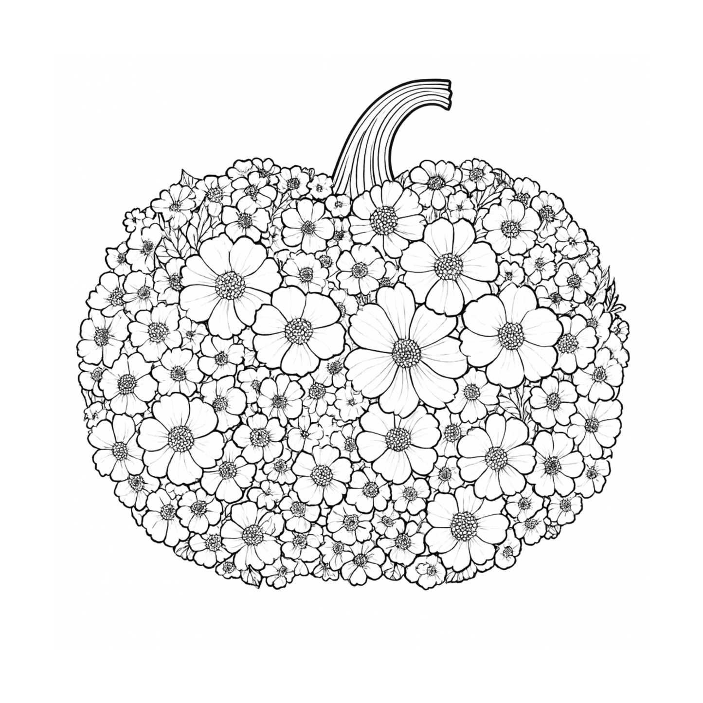 Pumpkin Season Coloring Book