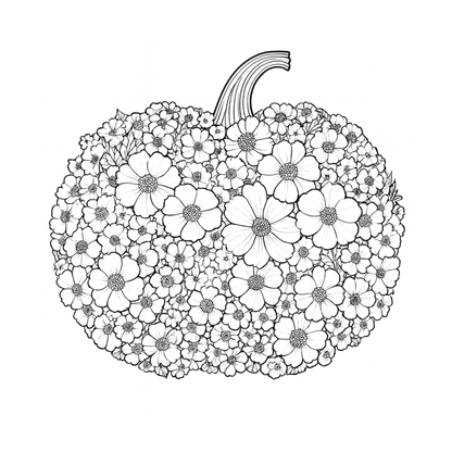 Pumpkin Season Coloring Book