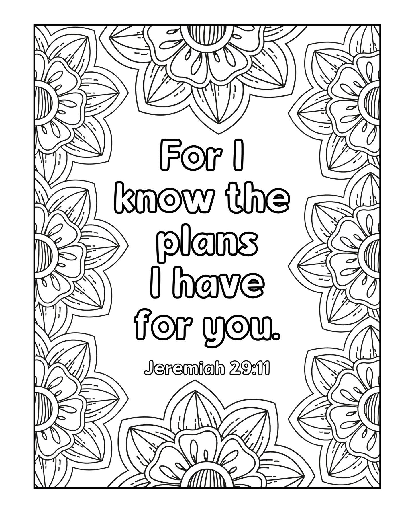 I Can Do All Things Through Christ Who Strengthens Me Coloring Book