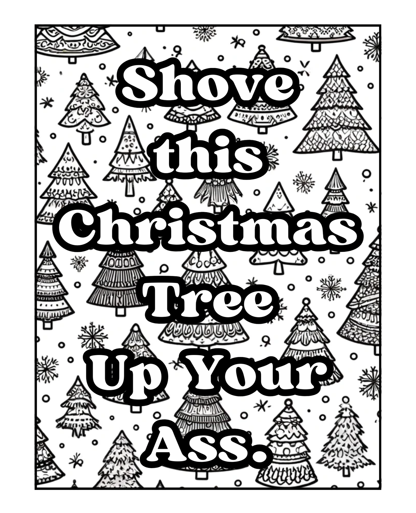 A Very Sweary Christmas Coloring Book