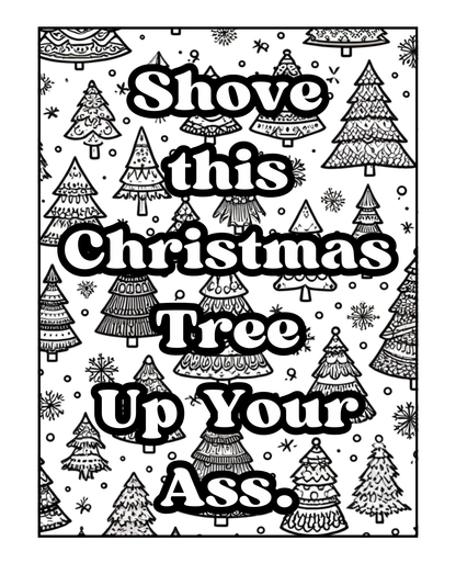 A Very Sweary Christmas Coloring Book