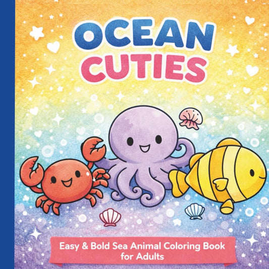 Ocean Cuties Coloring Book