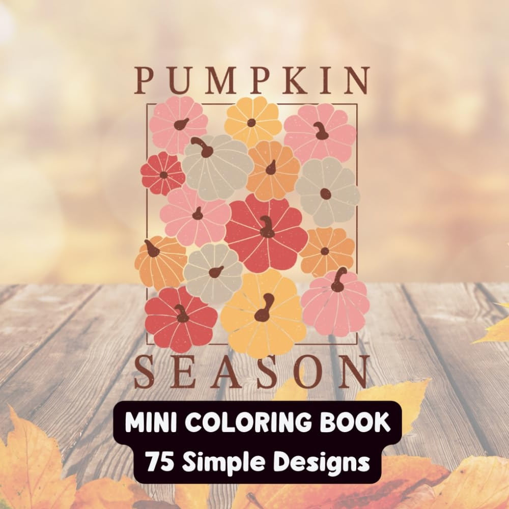Pumpkin Season Coloring Book