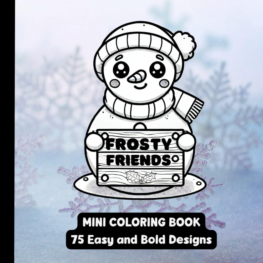 Frosty Friends Coloring Book