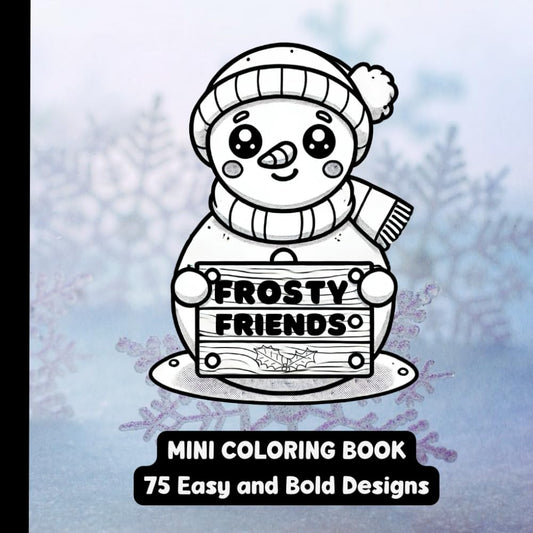 Frosty Friends Coloring Book