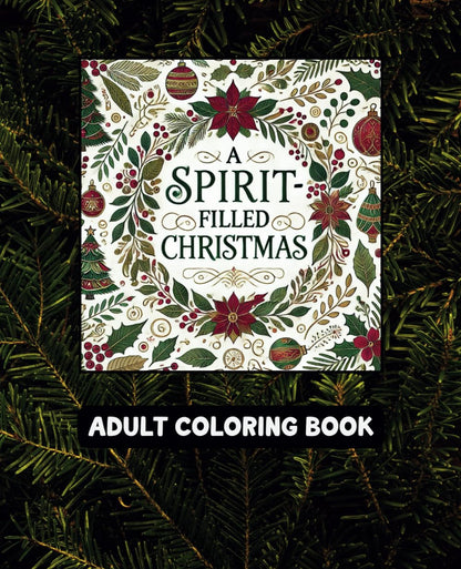 A Spirit-Filled Christmas Coloring Book