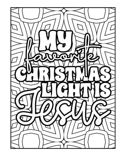 A Spirit-Filled Christmas Coloring Book