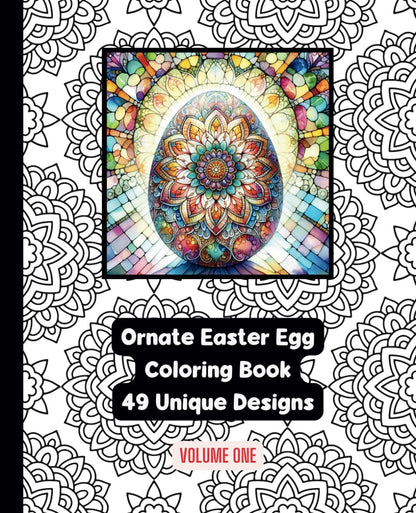 Ornate Easter Egg Coloring Book
