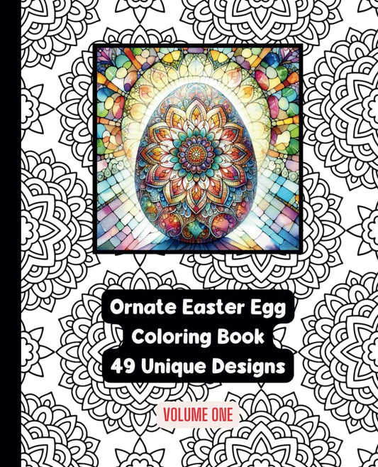 Ornate Easter Egg Coloring Book