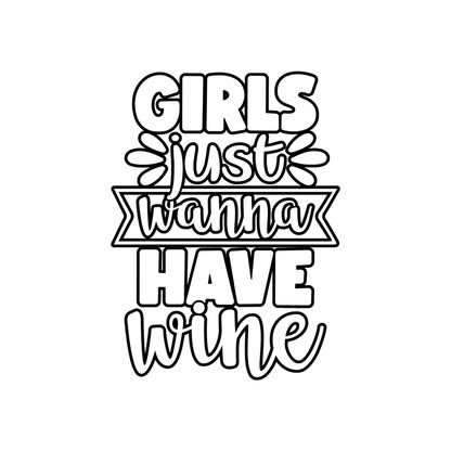 Wine Lover Coloring Book