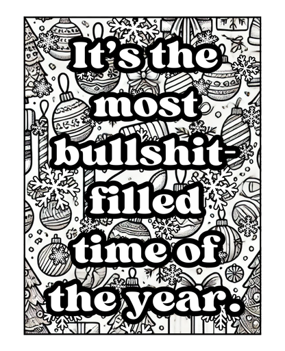 A Very Sweary Christmas Coloring Book