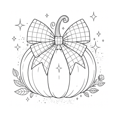Pumpkin Season Coloring Book